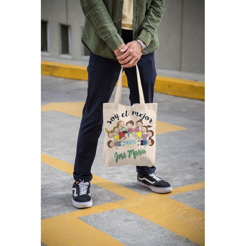 TOTE BAG MEJOR PROFE Y SEÑO