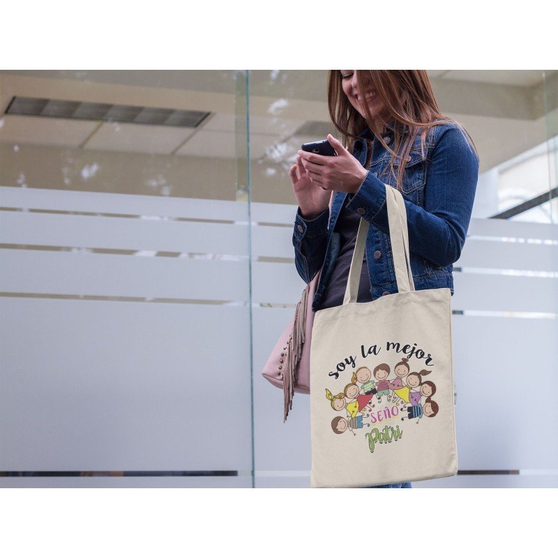 TOTE BAG MEJOR PROFE Y SEÑO