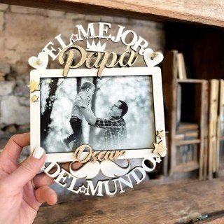 MARCO COLGADO EL MEJOR PAPÁ O ABUELO