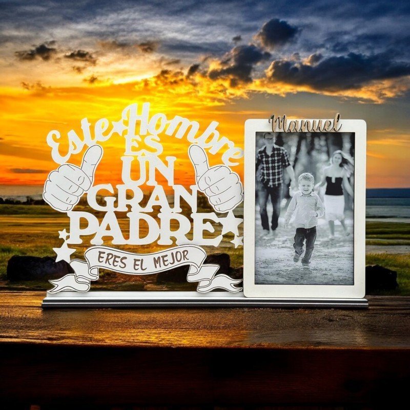 PORTA FOTOS GRAN PADRE Y ABUELO