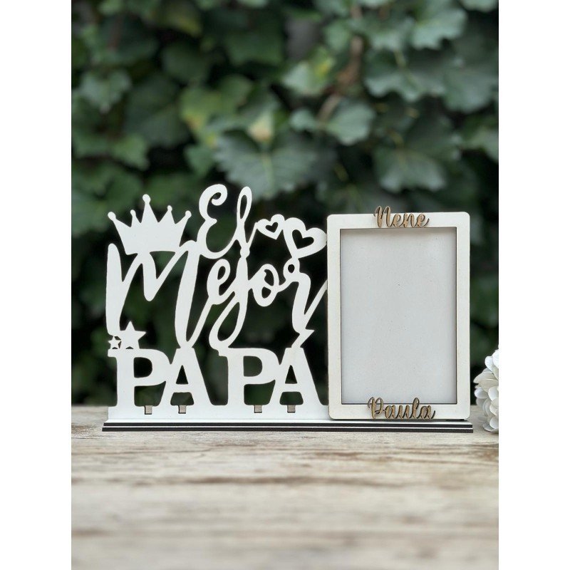 PORTA FOTOS EL MEJOR PAPÁ