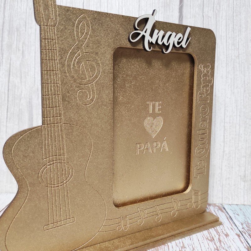 PORTA FOTOS GUITARRA