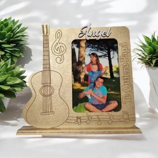 PORTA FOTOS GUITARRA