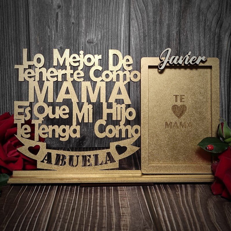 PORTA FOTOS MAMÁ Y ABUELA