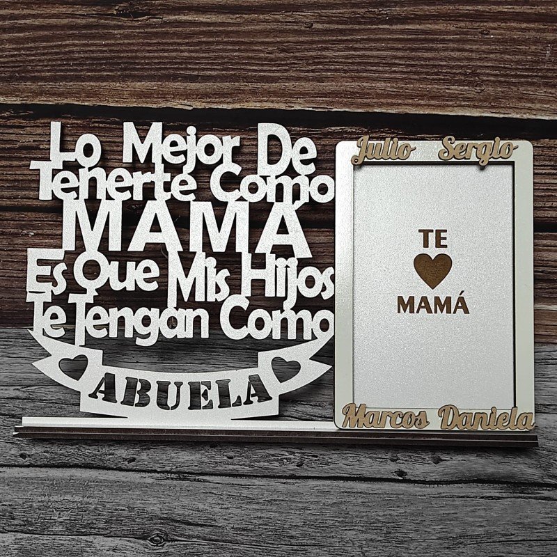 PORTA FOTOS MAMÁ Y ABUELA