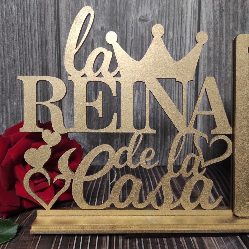 PORTA FOTOS LA REINA