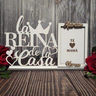 PORTA FOTOS LA REINA