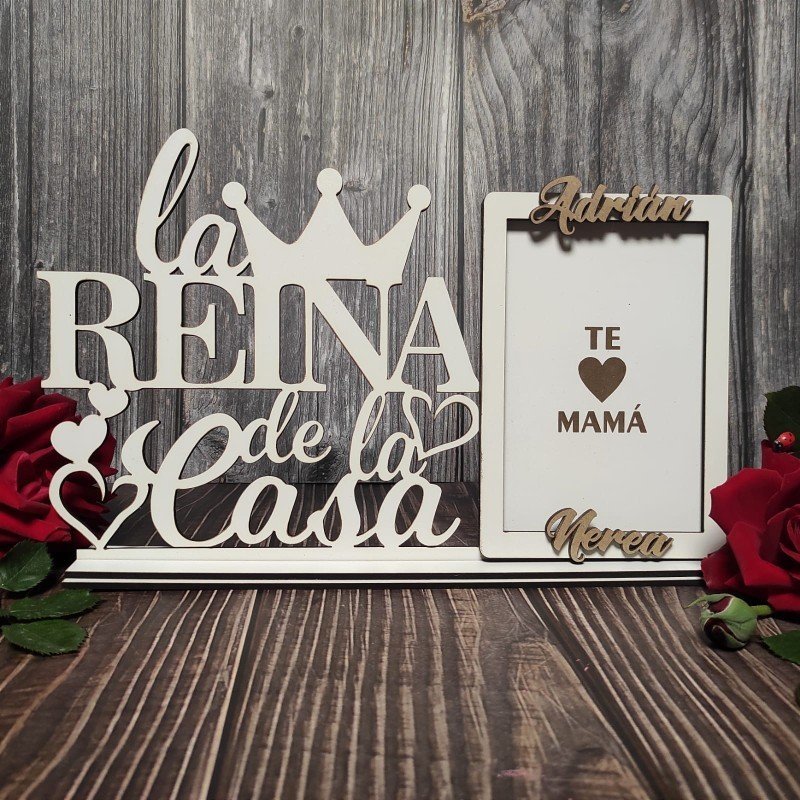 PORTA FOTOS LA REINA