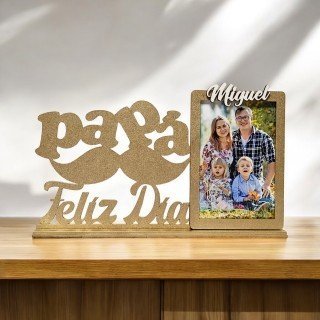 PORTA FOTOS BIGOTE FELIZ