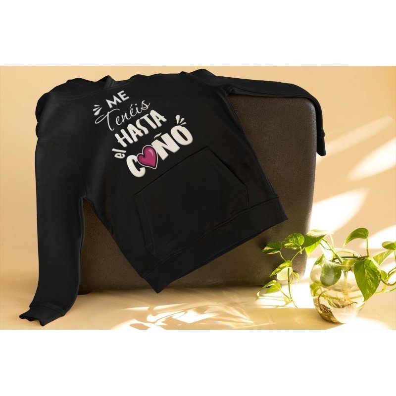 SUDADERA HASTA EL MOÑO CON C