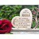 CORAZÓN CON ROSA MAMÁ