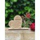 CORAZÓN CON ROSA MAMÁ