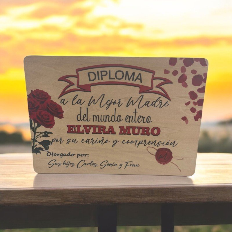 DIPLOMA A LA MEJOR MADRE