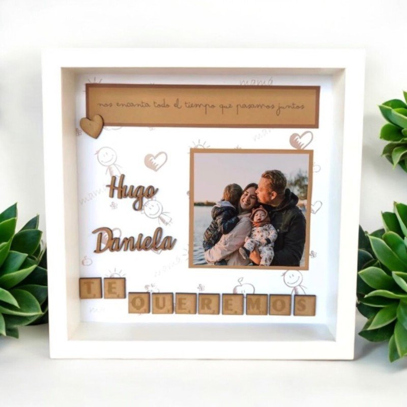 CUADRO PERSONALIZADO PAPÁ TE QUIERO