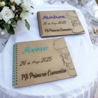 ÁLBUM COMUNIÓN MADERA