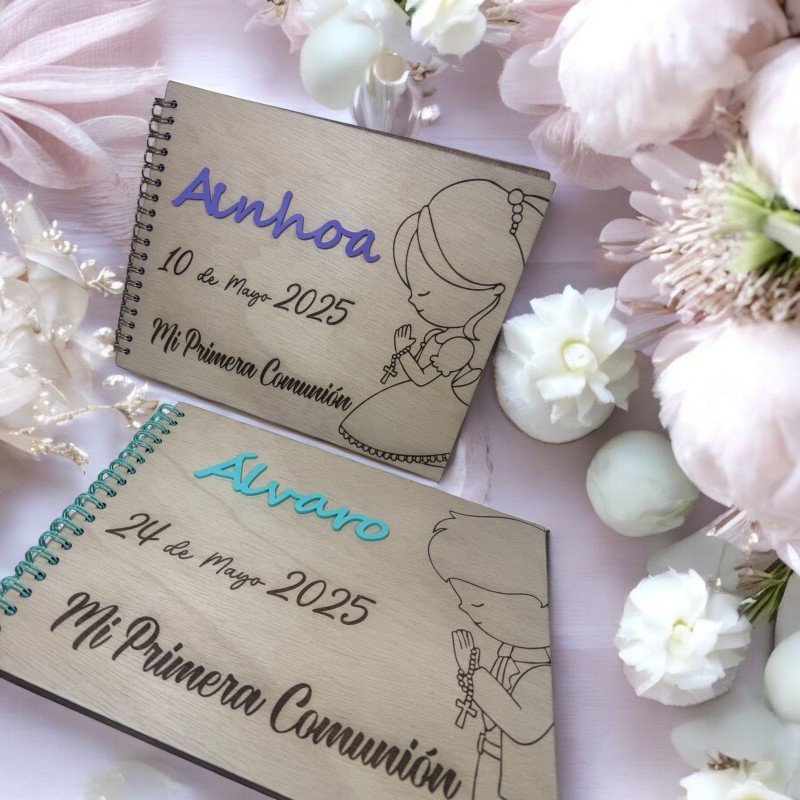 ÁLBUM COMUNIÓN MADERA