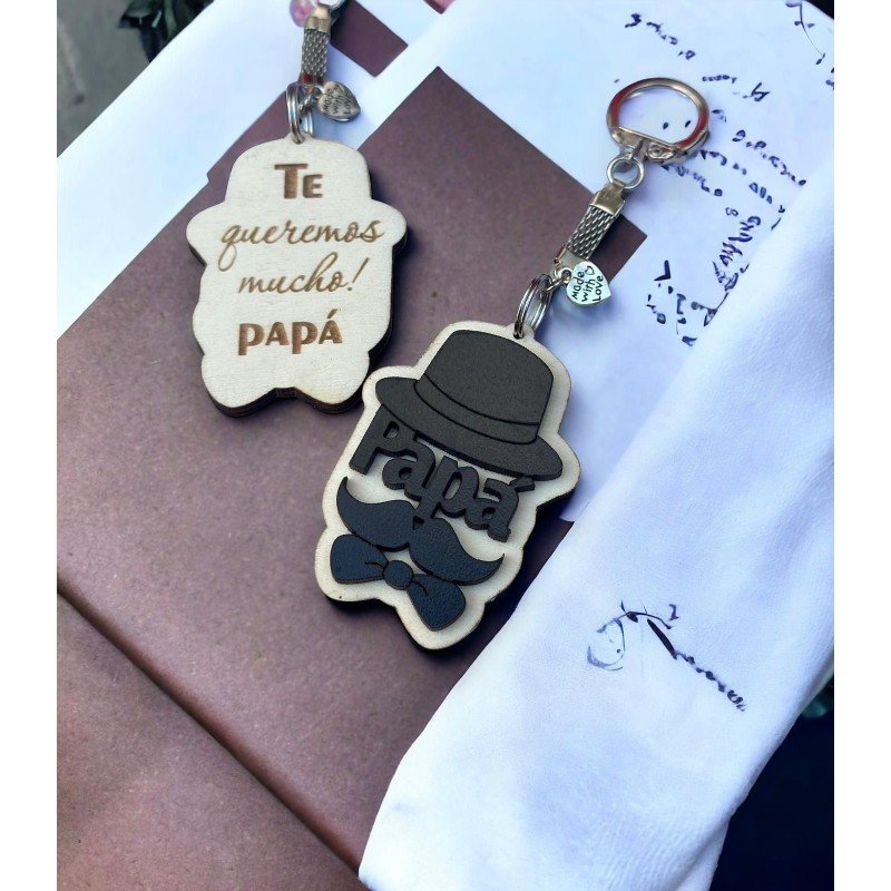 LLAVERO PAPÁ BIGOTE