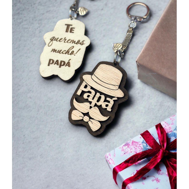 LLAVERO PAPÁ BIGOTE