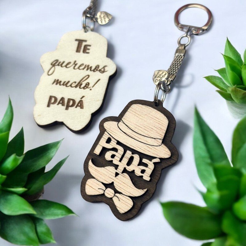 LLAVERO PAPÁ BIGOTE