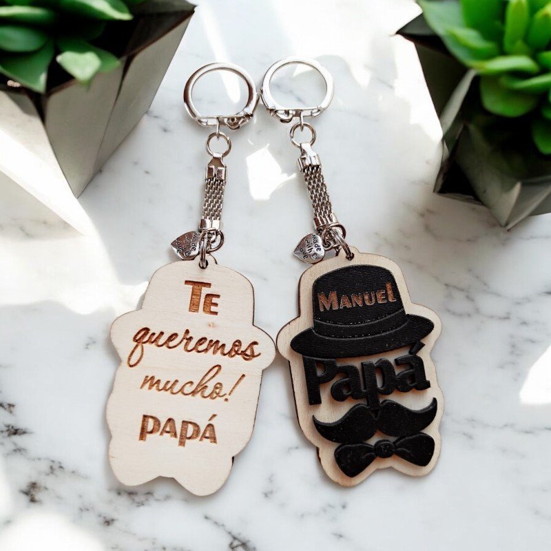 LLAVERO PAPÁ BIGOTE