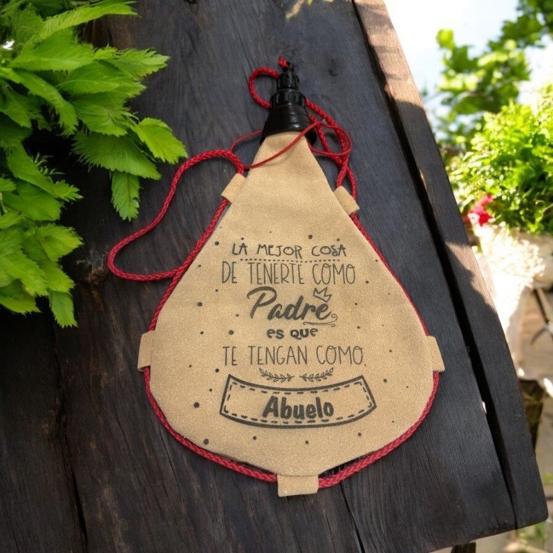 BOTA DE VINO PADRE Y ABUELO