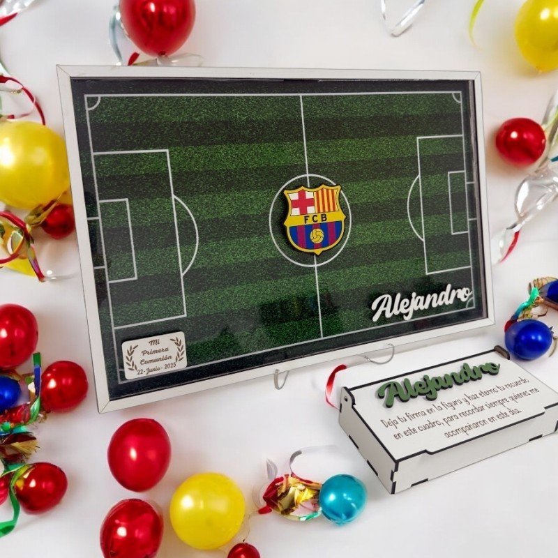 CUADRO DE FIRMAS CAMPO FÚTBOL