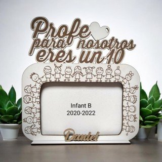 PORTA FOTOS ERES UN 10