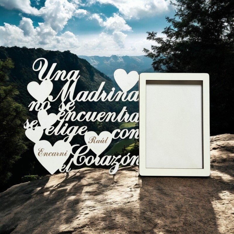 PORTA FOTOS PADRINOS