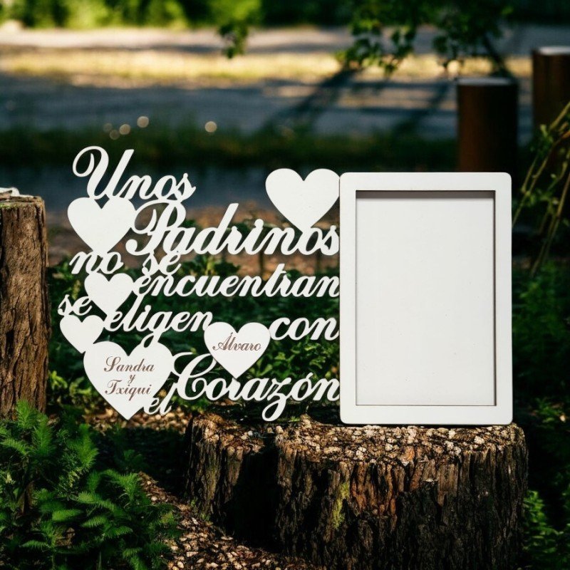 PORTA FOTOS PADRINOS