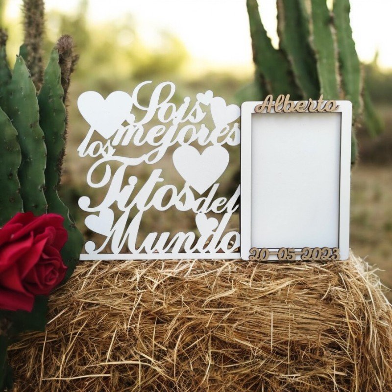 PORTA FOTOS LOS MEJORES TÍOS