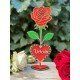 ROSA CON BASE