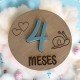 CUMPLE MESES COLORES