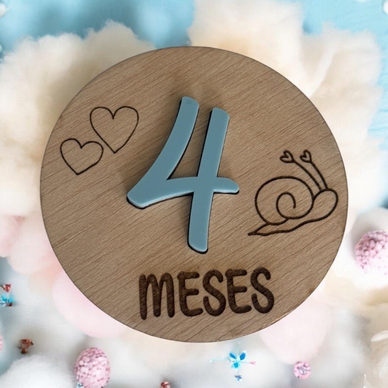 CUMPLE MESES COLORES