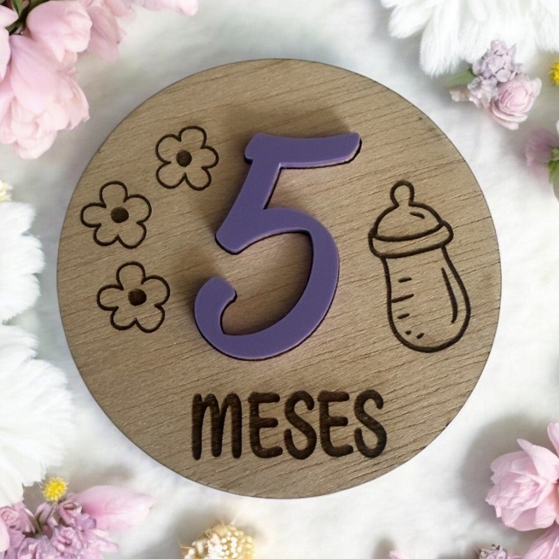 CUMPLE MESES COLORES