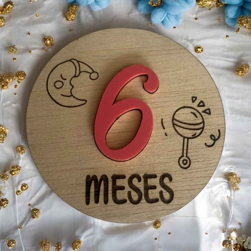 CUMPLE MESES COLORES