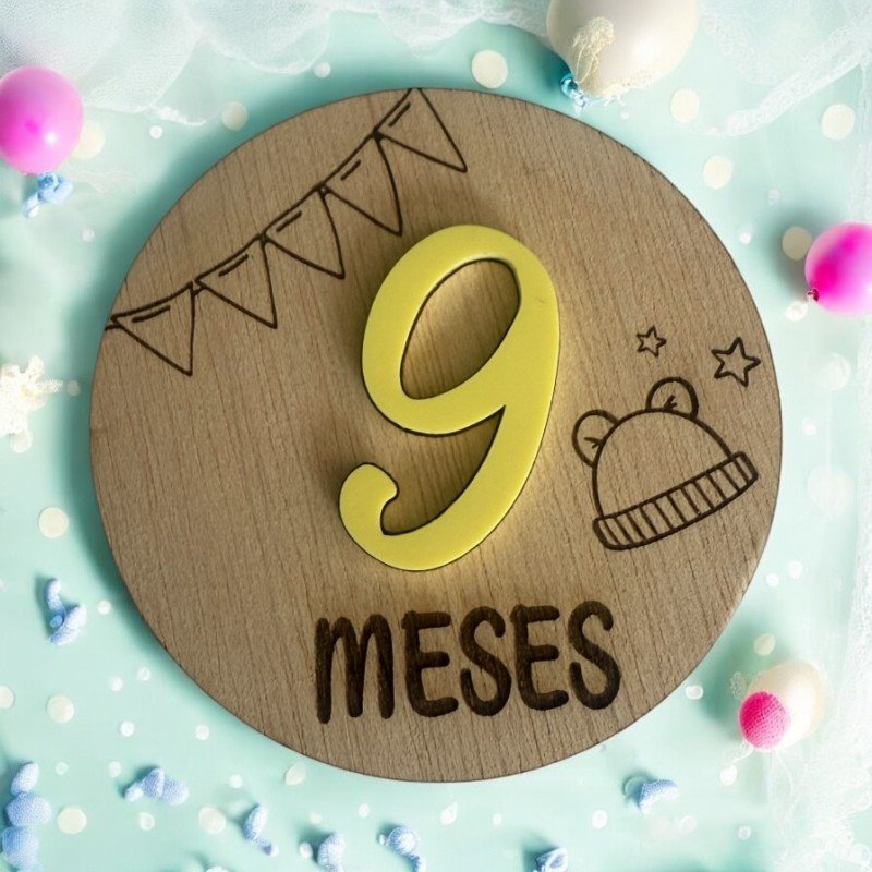 CUMPLE MESES COLORES