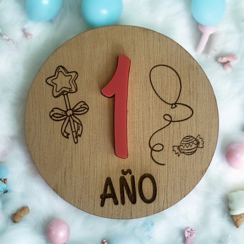 CUMPLE MESES COLORES