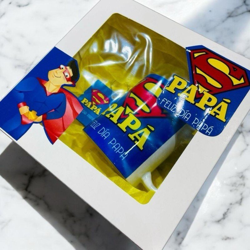 PACK LLAVERO + TAZA SÚPER PAPÁ