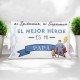 COJÍN EL MEJOR HÉROE