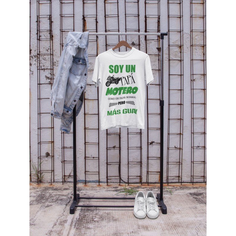 CAMISETA PAPÁ MOTERO
