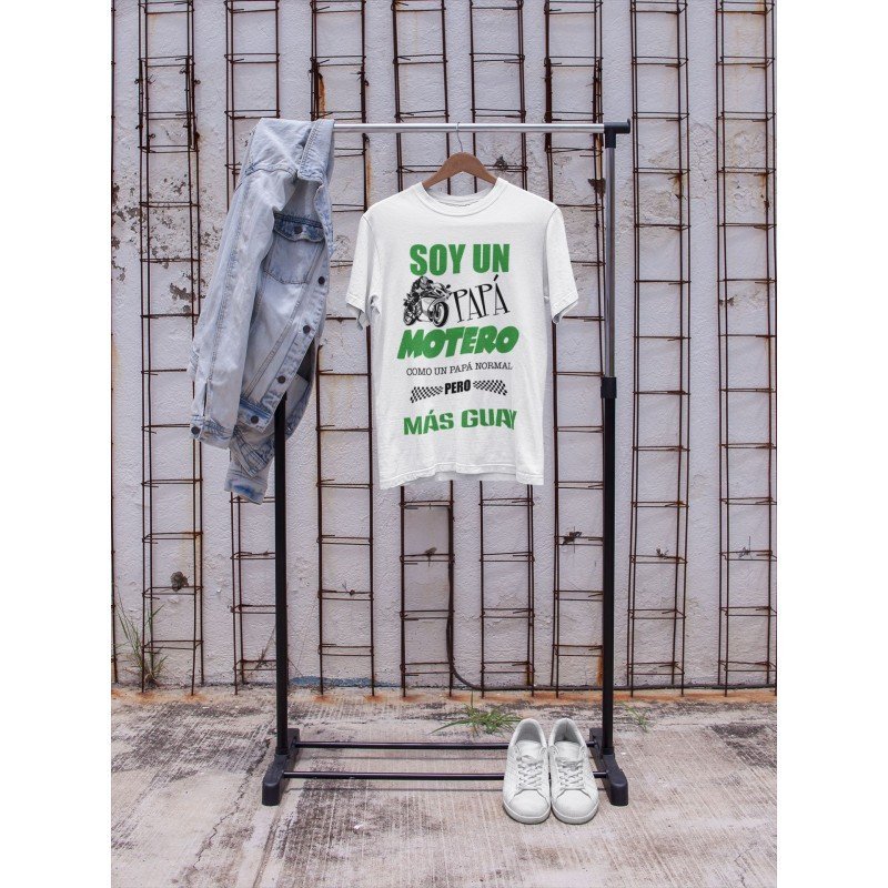 CAMISETA PAPÁ MOTERO