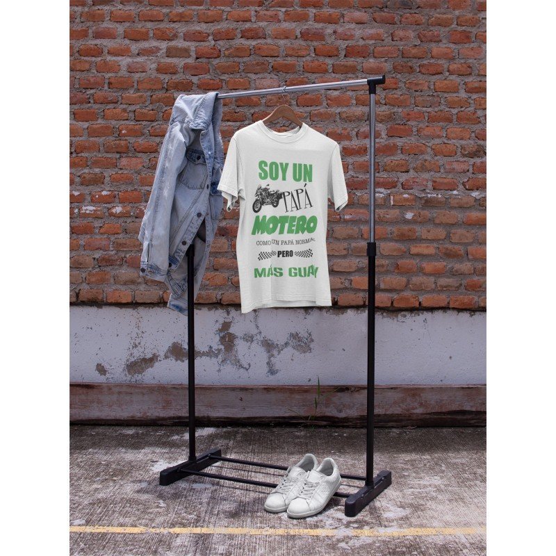 CAMISETA PAPÁ MOTERO