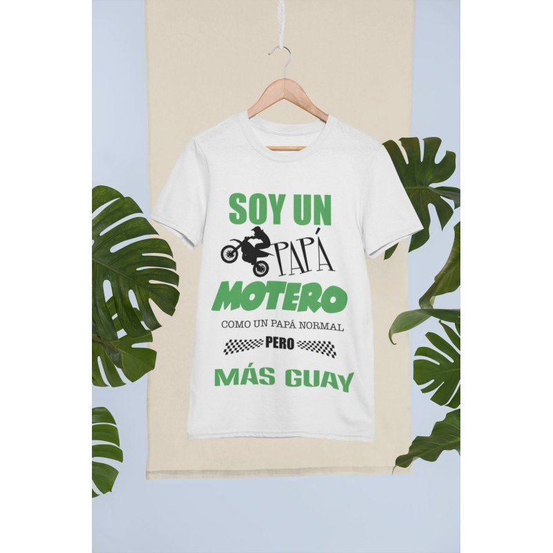 CAMISETA PAPÁ MOTERO