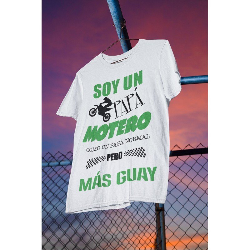 CAMISETA PAPÁ MOTERO