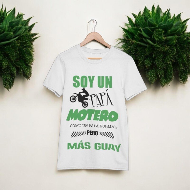 CAMISETA PAPÁ MOTERO