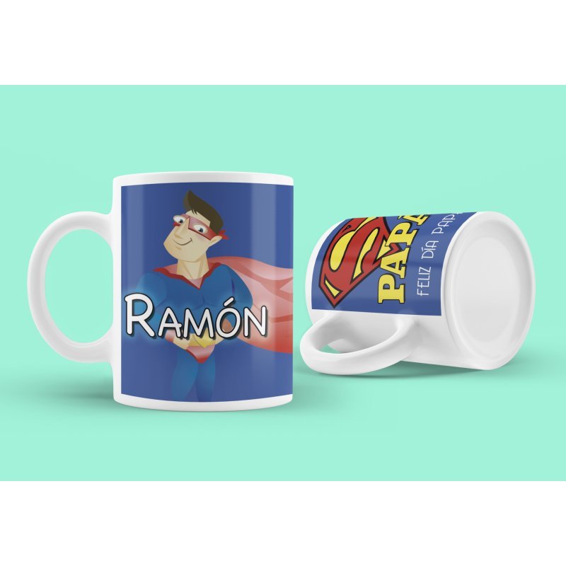 PACK LLAVERO + TAZA SÚPER PAPÁ