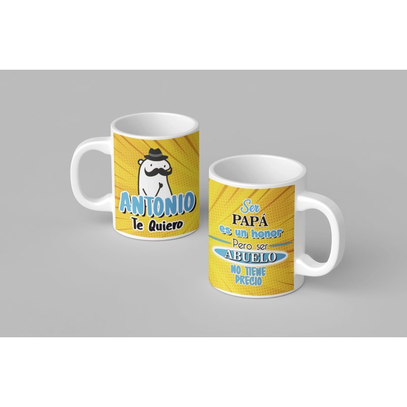 PACK LLAVERO + TAZA SER ABUELO
