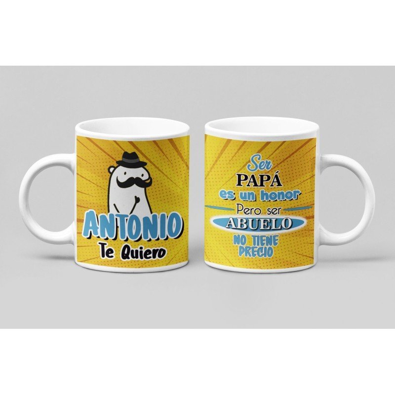 PACK LLAVERO + TAZA SER ABUELO