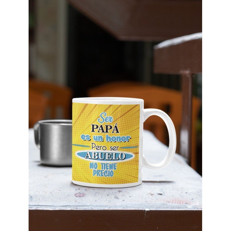 PACK LLAVERO + TAZA SER ABUELO