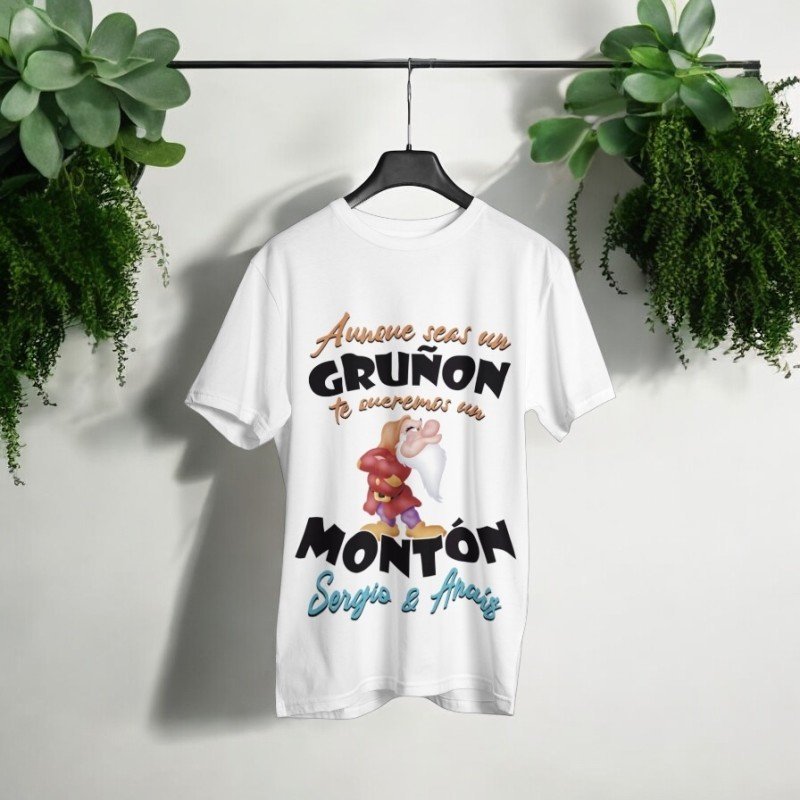 CAMISETA GRUÑÓN